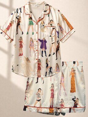 Taylor Swift Eras Tour | Pajamas Shorts Set | Size XXL | NWT